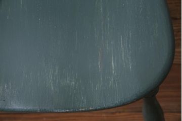 ペイント家具　イギリスビンテージ　クラシカルなデザインのチェア(椅子)