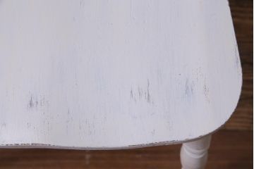 ペイント家具　イギリスビンテージ　フレンチ風にも活躍するホイールバックチェア(椅子)(2)