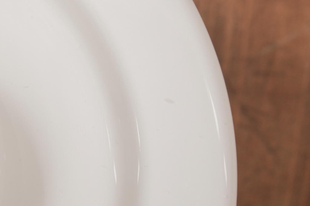 昭和レトロ　戦前　シンプルな乳白ガラスのペンダントライト(吊り下げ照明、天井照明)(1)