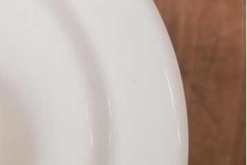 昭和レトロ　戦前　シンプルな乳白ガラスのペンダントライト(吊り下げ照明、天井照明)(1)