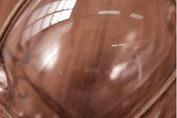 イタリアアンティーク　オリエンタルな雰囲気漂うムラーノガラスのペンダントライト(ベネチアングラス、天井照明、ムラノガラス)