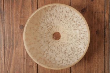 イギリスアンティーク　マーブルガラスがおしゃれなペンダントライト(天井照明)