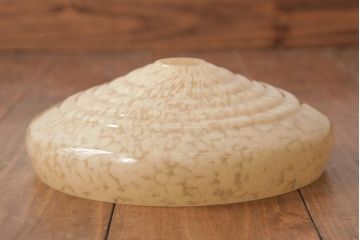 イギリスアンティーク　マーブルガラスがおしゃれなペンダントライト(天井照明)