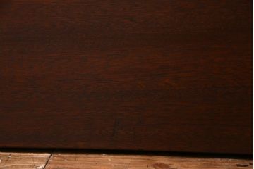 アンティーク雑貨　昭和中期　ワックス仕上げ　DIY素材におすすめな味のあるラワン材一枚板(古材、材料)(1)
