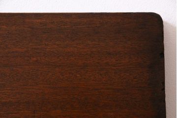 アンティーク雑貨　昭和中期　ワックス仕上げ　DIY素材におすすめな味のあるラワン材一枚板(古材、材料)(1)