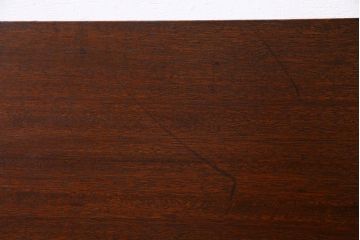 アンティーク雑貨　昭和中期　ワックス仕上げ　DIY素材におすすめな味のあるラワン材一枚板(古材、材料)(1)