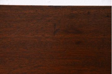 アンティーク雑貨　昭和中期　ワックス仕上げ　DIY素材におすすめな味のあるラワン材一枚板(古材、材料)(1)