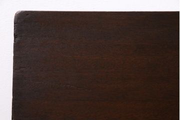 アンティーク雑貨　昭和中期　ワックス仕上げ　DIY素材におすすめな味のあるラワン材一枚板(古材、材料)(1)