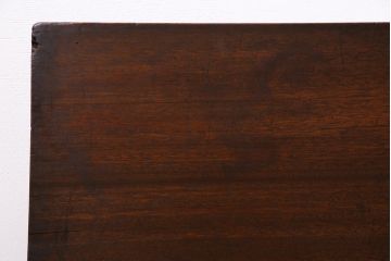 アンティーク雑貨　昭和中期　ワックス仕上げ　DIY素材におすすめな味のあるラワン材一枚板(古材、材料)(2)