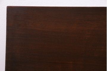 アンティーク雑貨　昭和中期　ワックス仕上げ　DIY素材におすすめな味のあるラワン材一枚板(古材、材料)(2)