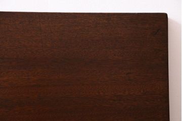 アンティーク雑貨　昭和中期　ワックス仕上げ　DIY素材におすすめな味のあるラワン材一枚板(古材、材料)(3)