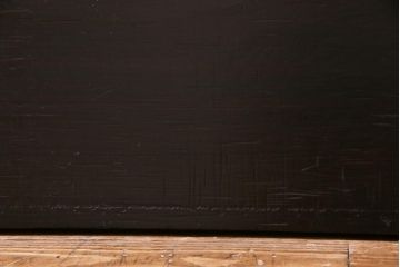 アンティーク雑貨　明治期　ワックス仕上げ　DIY素材におすすめな味のある朴の木一枚板(古材、材料)