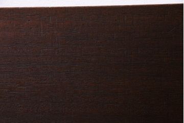 アンティーク雑貨　昭和中期　ワックス仕上げ　味のある風合いが魅力のラワン材一枚板(古材、DIY素材、材料)