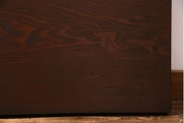 アンティーク雑貨　明治大正期　DIY　力強い見事な木目が楽しめる古材一枚板(材料)