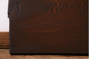アンティーク雑貨　明治大正期　DIY　力強い見事な木目が楽しめる古材一枚板(材料)