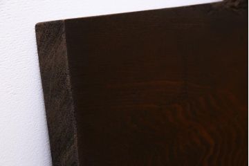 アンティーク雑貨　明治大正期　DIY　力強い見事な木目が楽しめる古材一枚板(材料)