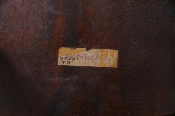中古　松本民芸家具　挽き物のデザインが美しいSPスピンドルチェア(ダイニングチェア、椅子)(3)