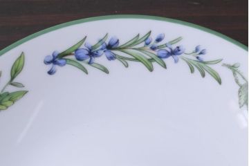 イギリス　ROYAL WORCESTER(ロイヤル ウースター)　HERBS(ハーブス)　カップ&ソーサー2客セット(1)