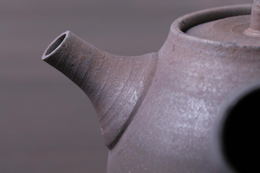 笠間焼 名工 黒田隆 作 特級 急須 焼締 横手 未使用(A455) Yahoo!オークション -「黒田隆 急須」(日本の陶磁) (陶芸)の落札