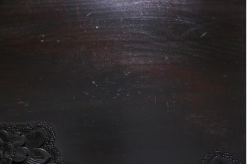 アンティーク家具　特注品　激レア!　華やかさが際立つ軽井沢彫りバタフライテーブル(エクステンションテーブル、ダイニングテーブル)(1)