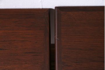 ビンテージ　北欧家具　デンマーク　チーク材　すっきりとしたデザインが取り入れやすいネストテーブル(サイドテーブル)