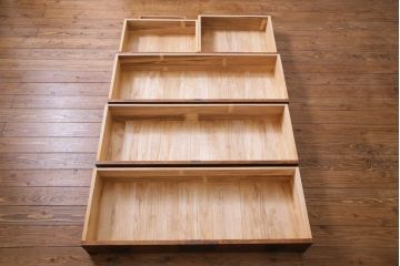 中古　岩谷堂箪笥　天板リメイク　威厳のある和の空間づくりに活躍する衣装箪笥(チェスト、整理ダンス、和タンス)