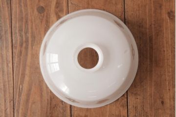 昭和初期　戦前　可愛らしい図柄のペンダントライト(電笠、シェード、天井照明)