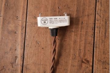 昭和初期　戦前　可愛らしい図柄のペンダントライト(電笠、シェード、天井照明)