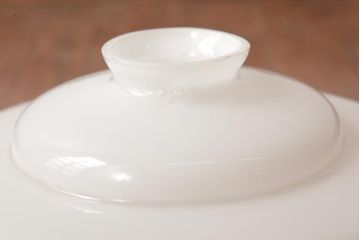 昭和初期　戦前　シンプルな円柱型のペンダントライト(電笠、シェード、天井照明)