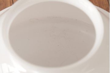 和製アンティーク　大振りサイズ　昭和レトロなデザインのガラスシェード照明(吊り下げ照明、天井照明)