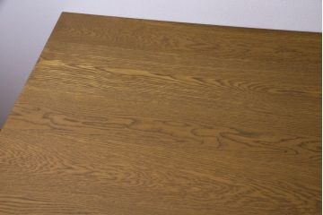 レトロ家具　昭和レトロ　天板ホワイトオーク材　特大サイズ!温もり溢れるナラ材製の両面両袖デスク(パートナーデスク、作業台、ワークデスク、在宅ワーク、在宅用)
