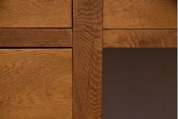 レトロ家具　昭和レトロ　天板ホワイトオーク材　特大サイズ!温もり溢れるナラ材製の両面両袖デスク(パートナーデスク、作業台、ワークデスク、在宅ワーク、在宅用)