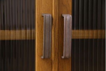 レトロ家具　昭和レトロ　天板ホワイトオーク材　特大サイズ!温もり溢れるナラ材製の両面両袖デスク(パートナーデスク、作業台、ワークデスク、在宅ワーク、在宅用)