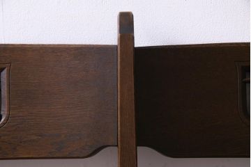 ヴィンテージ家具　ビンテージ　神戸家具　永田良介商店　シックな雰囲気漂う上質な作りの3人掛けソファ