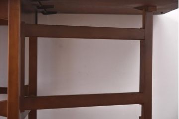ヴィンテージ家具　北欧ビンテージ　チーク材　おしゃれで便利なバタフライテーブル(エクステンションテーブル、カフェテーブル)