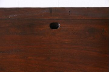 アンティーク雑貨　明治大正期　DIY　漆塗り　味わい深いケヤキ一枚板(古材、材料)