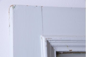 フランスアンティーク　両開き　透かしがおしゃれなフレンチシックな親子ドア(ガラスドア、扉)