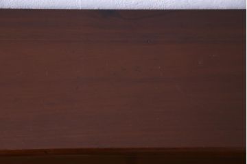 アンティーク家具　イギリスアンティーク　マホガニー材　ステンドグラスのゆらぎが味わい深いスタッキングブックケース(本箱、収納棚)