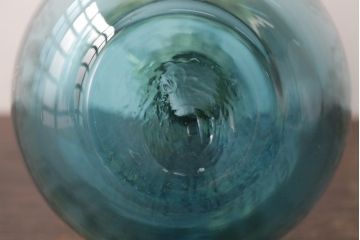 アンティーク雑貨　西洋ビンテージ　ヴェネチアングラス(ベネチアングラス)　ムラーノガラス　気品漂うデキャンタ(デカンタ、水差し、ムラノガラス)