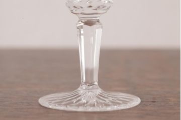 中古　MEISSEN(マイセン)　ブルーオニオン　グラヴィール彫刻が目を引くペアゴブレット(グラス)