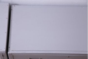 和製アンティーク　ペイント家具　レトロなデザインとシャビーな雰囲気がお洒落な重ねチェスト(引き出し、収納たんす、整理箪笥)(R-034541)