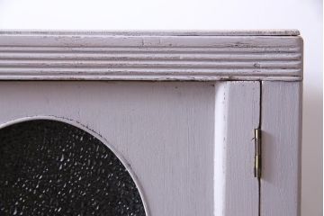 和製アンティーク　ペイント家具　レトロなデザインとシャビーな雰囲気がお洒落な重ねチェスト(引き出し、収納たんす、整理箪笥)(R-034541)