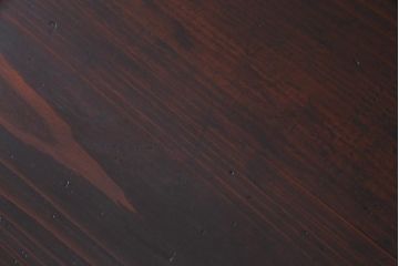 アンティーク家具　和製アンティーク　前面・供縁ケヤキ材　上品な印象あたえる脚付き仙台箪笥ローボード(衣装箪笥、引き出し、チェスト)