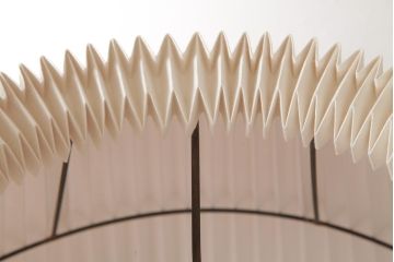 中古　松本民芸家具　上質さを際立たせるデザインのA型フロアスタンド(照明)