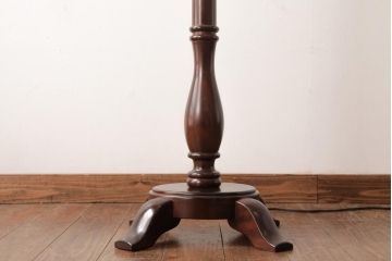 中古　松本民芸家具　上質さを際立たせるデザインのA型フロアスタンド(照明)