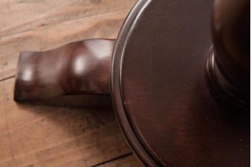 中古　松本民芸家具　上質さを際立たせるデザインのA型フロアスタンド(照明)