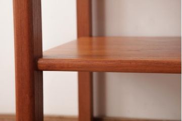 ヴィンテージ家具　イギリスビンテージ　チーク材　レトロな雰囲気漂うシンプルなワゴン(トロリー)