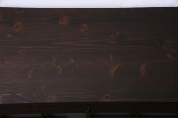 ラフジュ工房オリジナル　建具リメイク　懐かしく落ち着いた雰囲気の引き出し付きテレビボード(収納棚、サイドボード、戸棚)