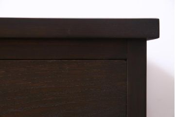 ラフジュ工房オリジナル　建具リメイク　懐かしく落ち着いた雰囲気の引き出し付きテレビボード(収納棚、サイドボード、戸棚)