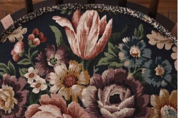 ヴィンテージ家具　イギリスビンテージ　ERCOL(アーコール)　ゴールドスミス　クッション付きダイニングチェア(椅子)(1)